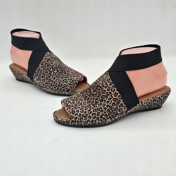 Gentle Souls by Kenneth Cole Womens Demi Sandal Wedge Ankle Strap Multicolor 6.5 - Picture 9 of 14